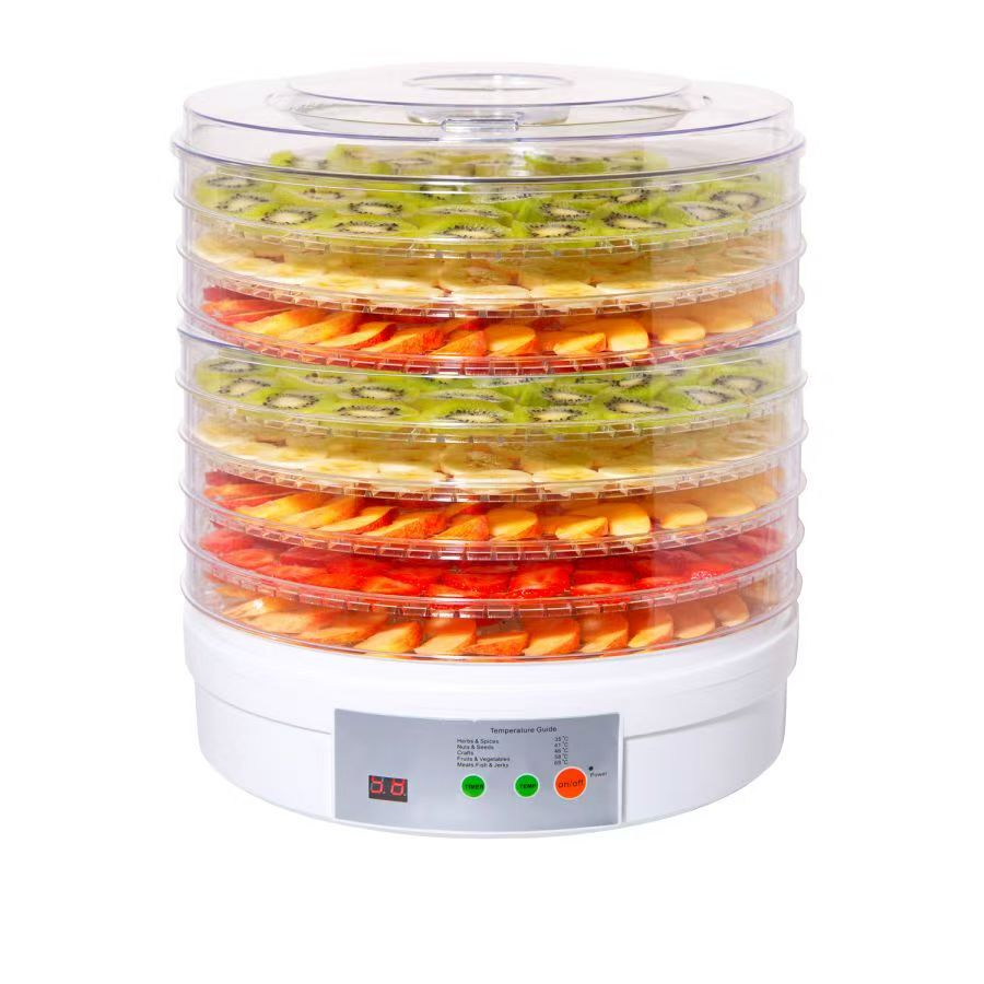 Round 28cm digital food dehydrator catalog direction