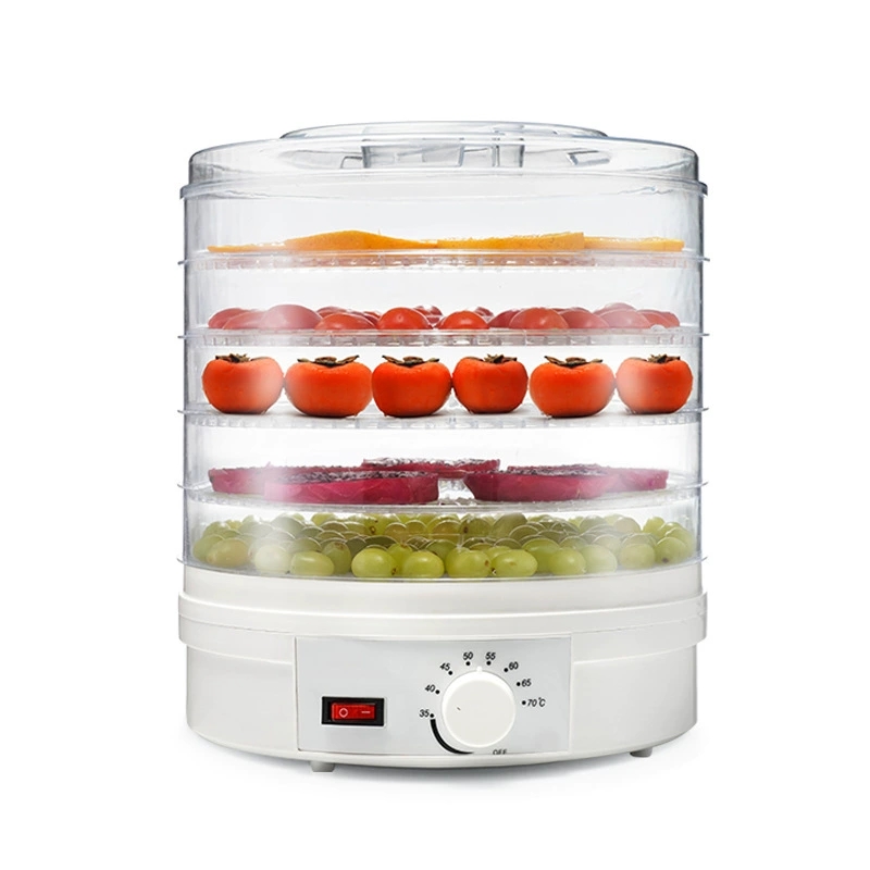 Round 28cm food dehydrator with taller tray direction